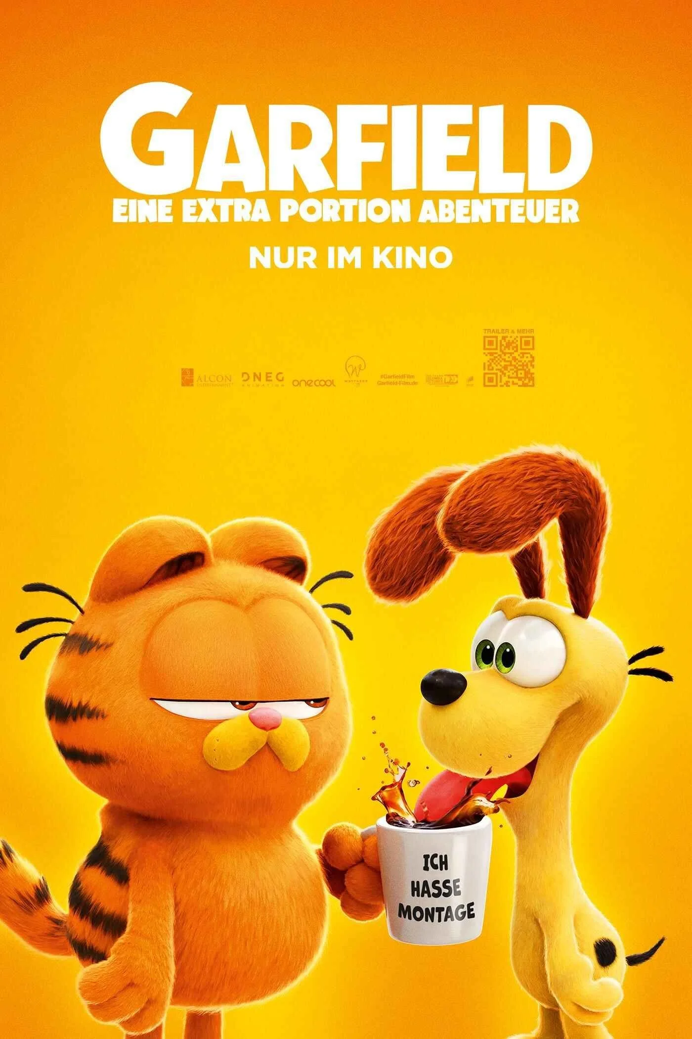The Garfield Movie (2024) - Stream Animation movies with FOXX IPTV IPTV service